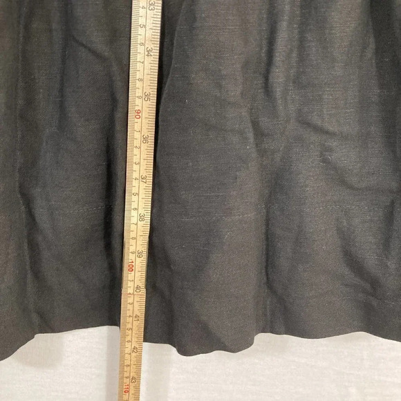 NEW Udel New York Black White Linen Blend Midi Dress size Small - Picture 4 of 10